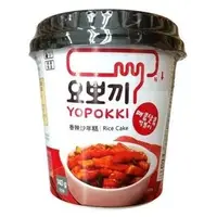 在飛比找蝦皮購物優惠-<<寶寶美食館>>韓國 YOPOKKI 辣炒年糕即食杯，每份