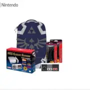Nintendo NES Classic Edition Zelda Backpack Gamestop Bundle.Rare Collectible