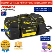 DeWalt Wheeled Power Tool Bag Contractor Technicians Heavy Duty Rolling Wheels