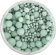 Sprinks Pastel Bubble Bubble Sprinkles - Edible Cake Decorations | Christmas Baking Decorations | Holiday Cupcake Toppers | Sugar Sprinkles for Cake | Dessert & Cupcake Sprinkles | 500g, Green