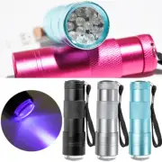 Mini UV Led Light UV LED Lamp Nail Dryer For Gel Nails 12 LED Flashlight Tools