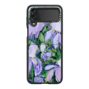 Galaxy Z Flip4 Impact Hinge Case Summer Lilacs