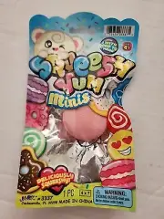 Squeesh Yum Minis Macaroon Foam Stress Relief Bag Charm New Old Stock Sensory