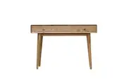 6IXTY Niche Console Hallway Entry Wooden Table With Drawer - Natural