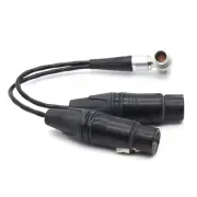 Atomos Shogun Monitor Recorder 1B 10 pin to Dual 3 Pin XLR Breakout Audio Input