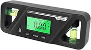 GLEAVI Inclinometer Digital Level Angle Level Gauge Protractor Magnetic 90° Rule