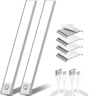 2000Mah Rechargeable LED Motion Sensor Lights - Magnetic under Cabinet, Closet,