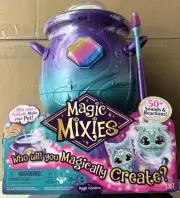 Magic Mixies Magical Misting Cauldron with Interactive Blue Plush Toy Ships Now