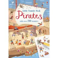 在飛比找蝦皮購物優惠-Usborne海盜轉印貼紙著色書 Pirates Trans