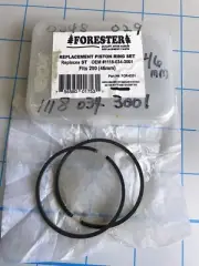 Stihl Replacement Part 1118 034 3001 Forester Piston Ring Set Of 2 46mm NOS