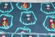Nightmare Before Christmas "Pumpkin Patch" Halloween Cotton Fabric #43