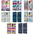 OFFICIAL NINOLA ABSTRACT LINES LEATHER BOOK WALLET CASE FOR SAMSUNG PHONES 2