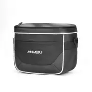 Cycling Handlebar Bags Bicycle Storage Bag with Removable Shoulder Strap Pouch