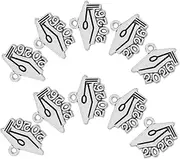 [HEALSOPTHY] 100pcs Graduation Cap Charms Tassel Accessories for Keychains Bags and Jewelry Making for Graduation Parties and Celebrations