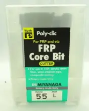 Miyanaga PCFRP055C Poly Clic FRP Core Bit Cutter 2-1/8" / TF