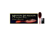 Handy Pure Bristle Brush - B3 Pink by Mason Pearson for Unisex - 2 Pc Hair Brush, Cleaning Brush