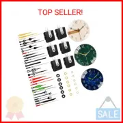 6 PCS High Torque Quartz Clock Movement Mechanism Replacement Clock Kit with 10