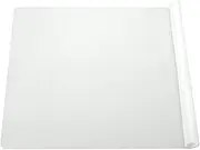 X Large Reusable Silicone Placemat Non Stick Rolling Baking Pastry Mat With Scale Insulated kitchen Countertop Mat Rolling Dough Mat Protection Fondant Pie Crust Mat Cutting Table Mats 20 inch (L Transparent with Scale)