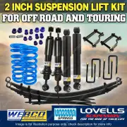 2" 50mm Lift kit Lovells Coil Raw Leaf Shackle for Ford Ranger PX 12-18