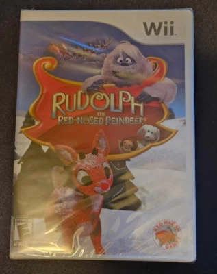 RUDOLPH THE RED-NOSED REINDEER - Nintendo Wii Game - New/Sealed