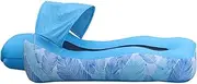 Inflatable Camping Sofa, Waterproof Inflatable Hammock, Inflatable Couch Air Lounger Chair, Portable Sofa Suitable for Hiking, Picnics, Outdoor, Music Festivals & Backyard (BLUE2)