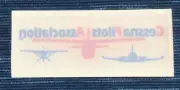 CPA Cessna Pilots Association Sticker Decal Aviation Airplane 4" NOS ~807A