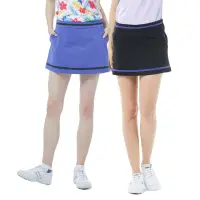 在飛比找momo購物網優惠-【Snowbee 司諾比】高彈吸排素面短裙(高爾夫球裙 防走