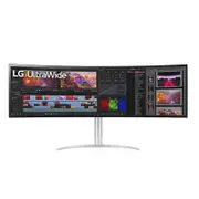 LG 49 UltraWide Curved Nano IPS Monitor - USB-C HDMI QHD