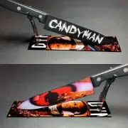 Candyman 1992 Clive Barker Kitchen Knife With Sublimated Stand