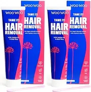 WooWoo Tame It! Vegan Intimate Hair Removal Cream 100 ml (Pack of 2)
