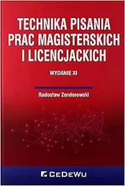 Technika pisania prac magisterskich i licencjackich