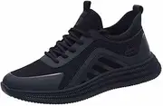 [Carphone Warehouse] Men's Running Shoes,Lightweight Breathable Comfortable Lace-up Walking Shoes,Non-Slip Casual Work Outdoor Fitness Shoes