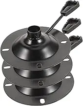 AUTSUPPL 3pcs Chair Swivel Base Plate Lift Lever Handle Professional Chair Swivel Control Base Chair Supply