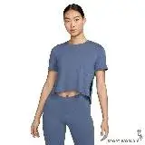 在飛比找遠傳friDay購物優惠-Nike 女裝 短袖上衣 排汗 短版 寬鬆 藍 DM7026