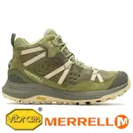 【MERRELL 美國】SIREN 4 TRAVE女 中筒防水健行鞋『苔蘚綠』037898 多功能鞋.休閒鞋.登山鞋.露