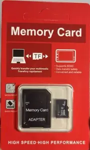 Micro SD Card 4 Gb With Adapter