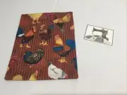 Book, Small iPad, Kindle Fabric Sleeve Machine Washable 29cmx22cm Chooks New