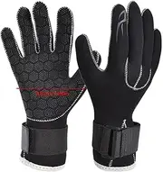 Diving Gloves - Water Gloves Thermal Anti-Slip Diving Gloves | Fishing Gloves Waterproof Gloves | Paddling Gloves Diving Gear | Diving Equipment for Men, Women, Diving, Fishing, Lakes, Rivers