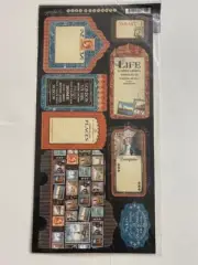 Graphic 45 Cityscapes Collection Adventure Travel Cities 6" x 12" Tags Pockets