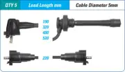 Icon Ignition Lead Set ILS-245M suits Toyota Tarago Estima Tcr10 2.4l (for: Toyota)