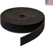 Flexible Cable Organization Straps - 20ft Hook Loop Ties for All Applications