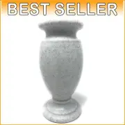 American-Made Virtually Indestructible Grave Marker Flower Holder with Drainage