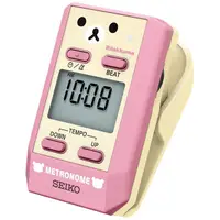 在飛比找PChome24h購物優惠-SEIKO 限定款DM51RK-P拉拉熊夾式節拍器(粉紅色)