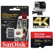 SanDisk Extreme Pro Micro SD 256GB Memory Card Dash Action GoPro A2 Fast 170MB/s
