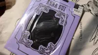 在飛比找Yahoo!奇摩拍賣優惠-日本原裝Anna Sui♥邱比特♥黑色褲襪~賣場Anna S
