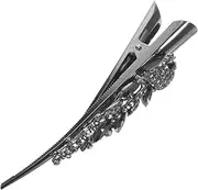 LOORGVEL Crystal Hair Clip for Women Large Rhinestone Alligator Duckbill Barrette Glitter Hair Accessory for Thick Fine Hair Elegant Hair Decoration for Parties and Events
