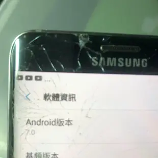 SAMSUNG Galaxy S6 edge +,SM-G9287,版本7.0, 32GB,螢幕有破, 功能正常