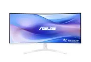 ASUS VU34WCIP-W 34' Eye Care Monitor, WQHD (3440x1440), 1500R Curvature, Framele