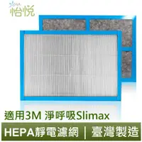 在飛比找蝦皮商城優惠-怡悅HEPA濾網 適用 3m 淨呼吸 slimax 清淨機 