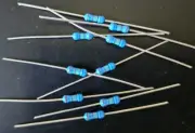 9pcs 6.04k ohm 1/4W 1% Metal Film Precision Axial Resistors ~ NEW ~
